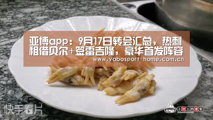 亚博app:9月17日转会汇总,热刺租借贝尔+签雷吉隆,豪华首发阵容曝光(图2) 亚博体育作为国际顶级的综合娱乐平台